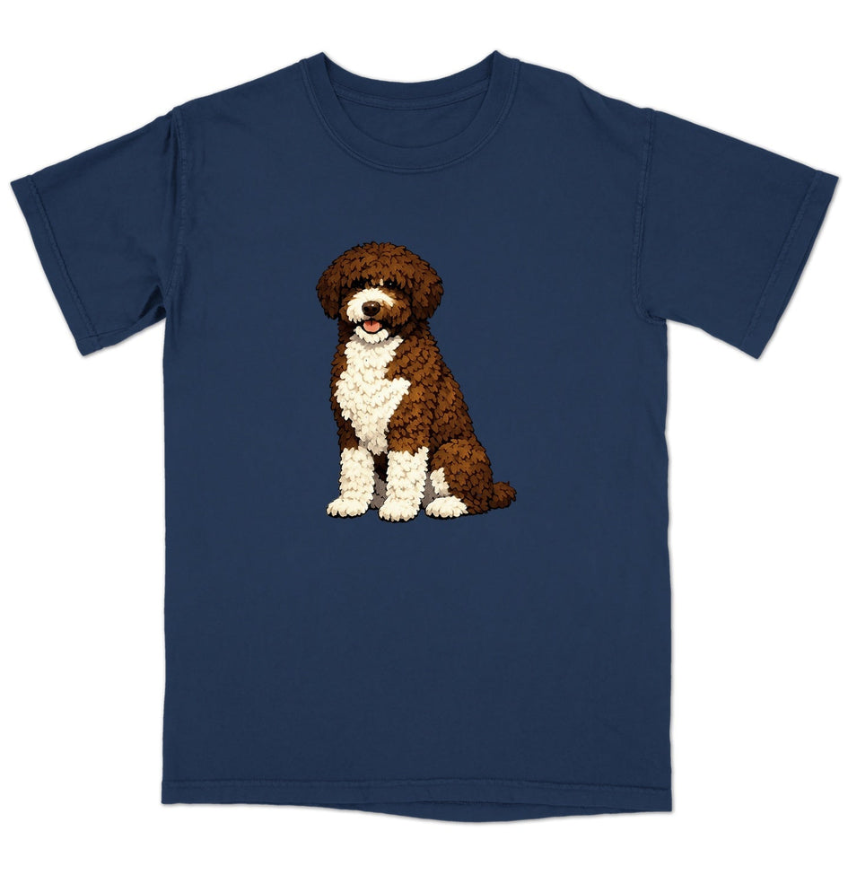Watercolor Spanish Water Dog Adult Unisex T-Shirt