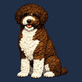 Watercolor Spanish Water Dog Adult Unisex T-Shirt