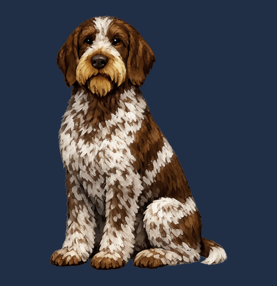 Watercolor Spinone Italiano Adult Unisex T-Shirt
