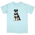 Watercolor Standard Schnauzer Adult Unisex T-Shirt