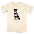 Watercolor Standard Schnauzer Adult Unisex T-Shirt