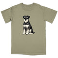 Watercolor Standard Schnauzer Adult Unisex T-Shirt