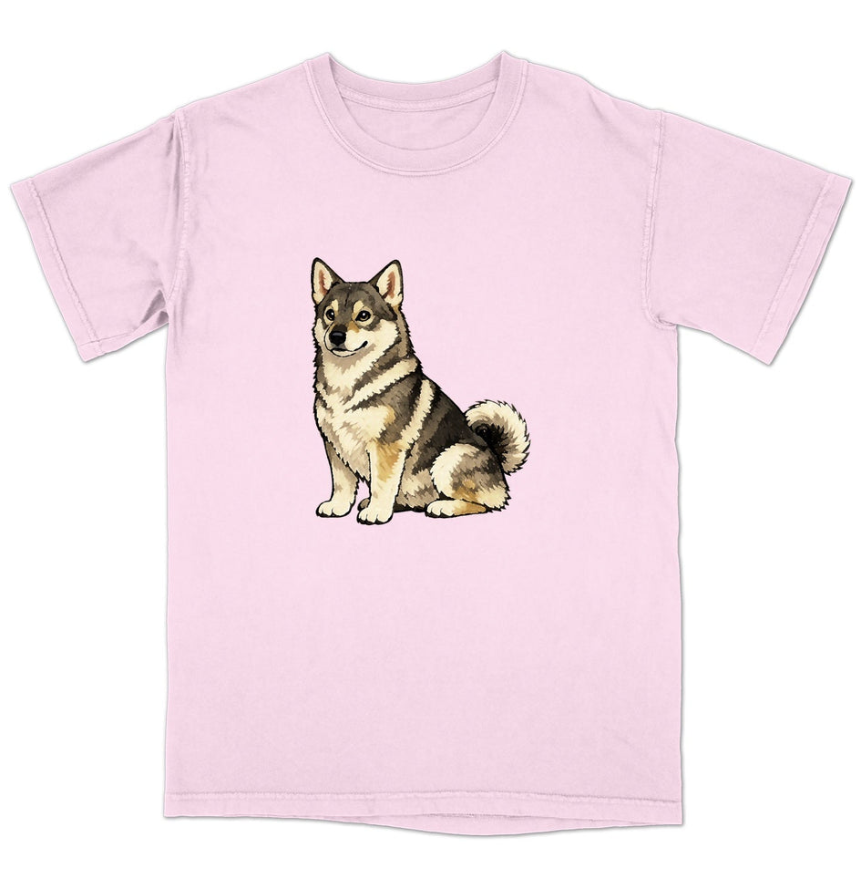Watercolor Swedish Vallhund Adult Unisex T-Shirt