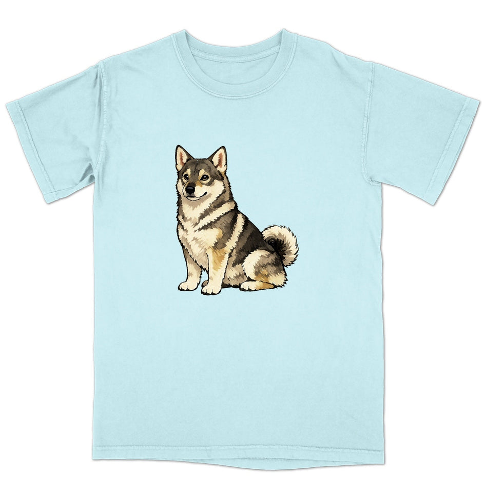 Watercolor Swedish Vallhund Adult Unisex T-Shirt