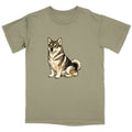 Watercolor Swedish Vallhund Adult Unisex T-Shirt