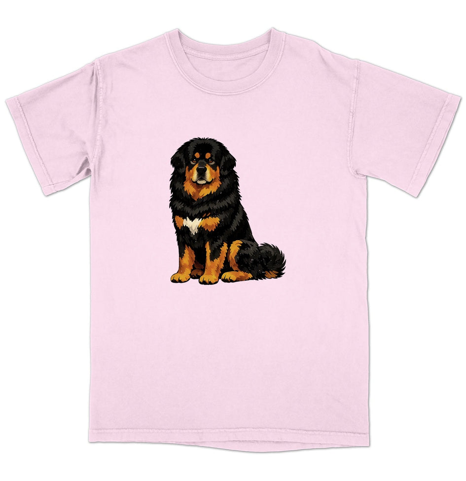 Watercolor Tibetan Mastiff Adult Unisex T-Shirt