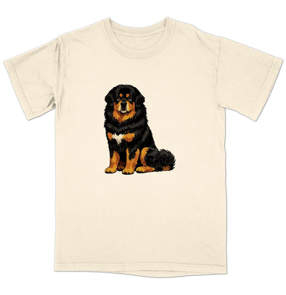 Watercolor Tibetan Mastiff Adult Unisex T-Shirt