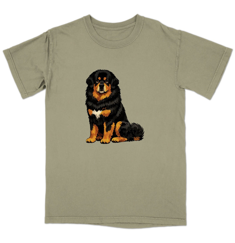 Watercolor Tibetan Mastiff Adult Unisex T-Shirt
