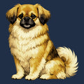 Watercolor Tibetan Spaniel Adult Unisex T-Shirt