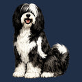 Watercolor Tibetan Terrier Adult Unisex T-Shirt