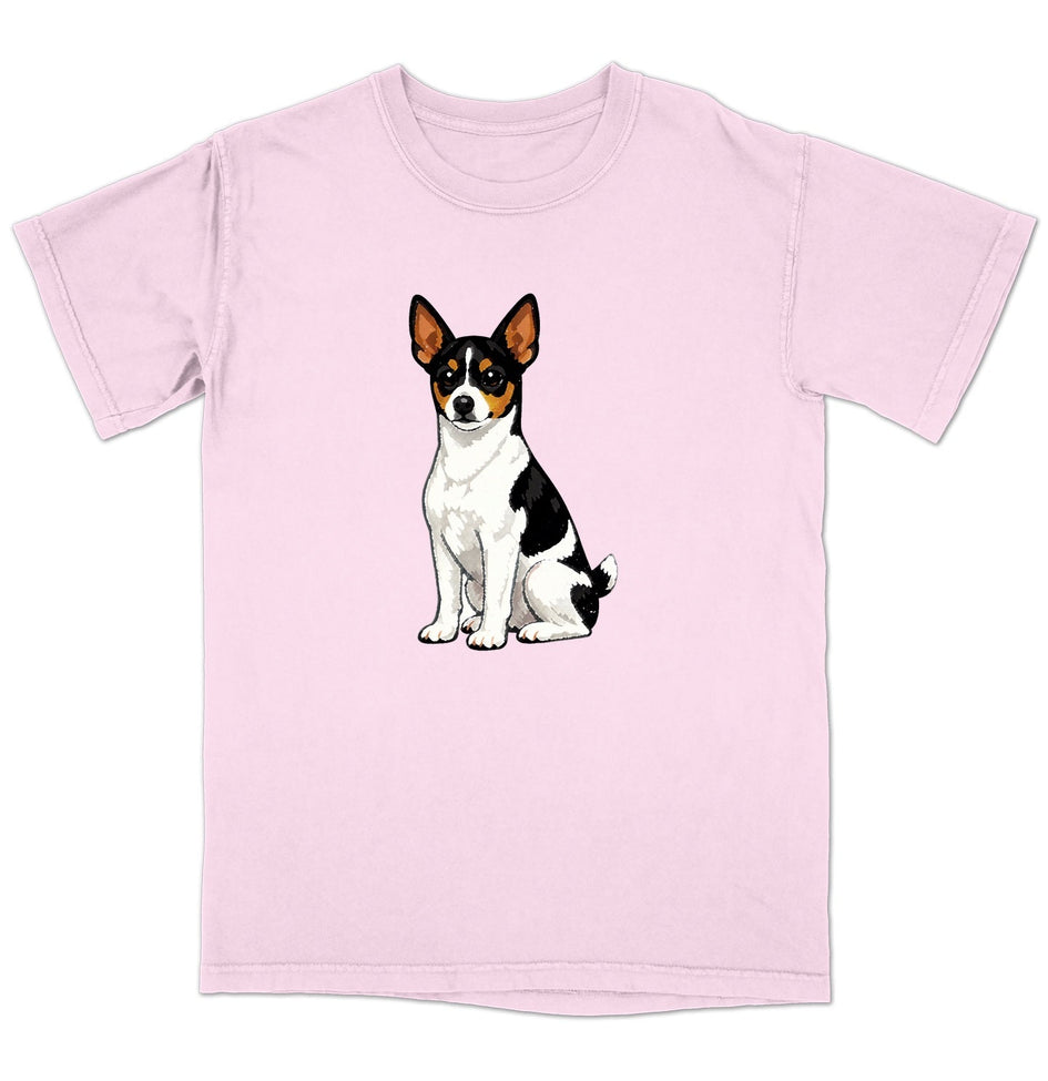 Watercolor Toy Fox Terrier Adult Unisex T-Shirt
