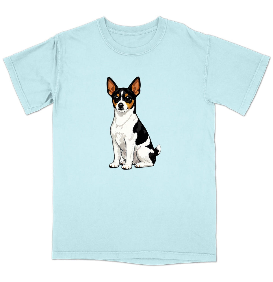 Watercolor Toy Fox Terrier Adult Unisex T-Shirt