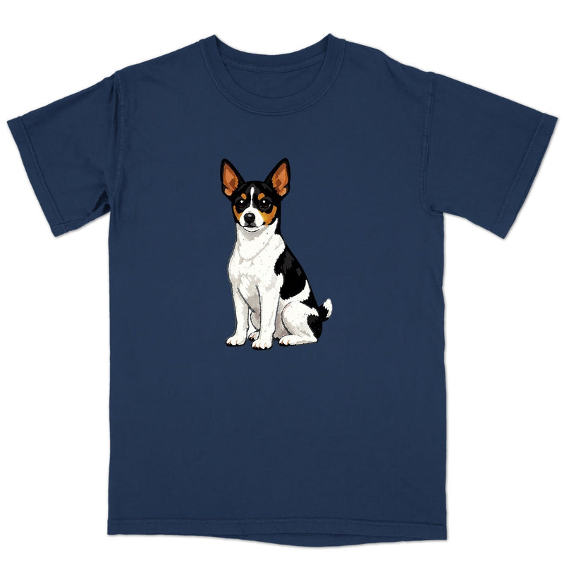 Watercolor Toy Fox Terrier Adult Unisex T-Shirt