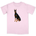 Watercolor Doberman Pinscher Adult Unisex T-Shirt