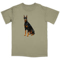 Watercolor Doberman Pinscher Adult Unisex T-Shirt