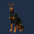 Watercolor Doberman Pinscher Adult Unisex T-Shirt