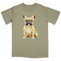Watercolor French Bulldog Adult Unisex T-Shirt