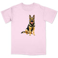 Watercolor German Shepherd Dog Adult Unisex T-Shirt