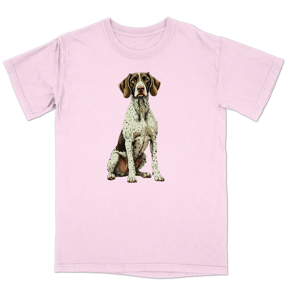 Watercolor German Shorthaired Pointer Adult Unisex T-Shirt