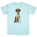 Watercolor German Shorthaired Pointer Adult Unisex T-Shirt