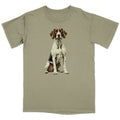 Watercolor German Shorthaired Pointer Adult Unisex T-Shirt