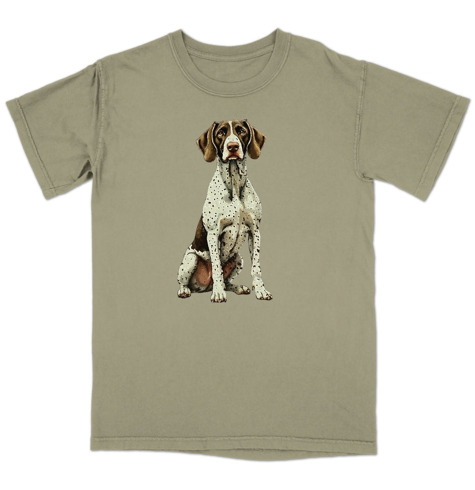 Watercolor German Shorthaired Pointer Adult Unisex T-Shirt