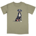 Watercolor Great Dane Adult Unisex T-Shirt