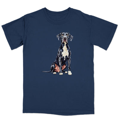 Watercolor Great Dane Adult Unisex T-Shirt