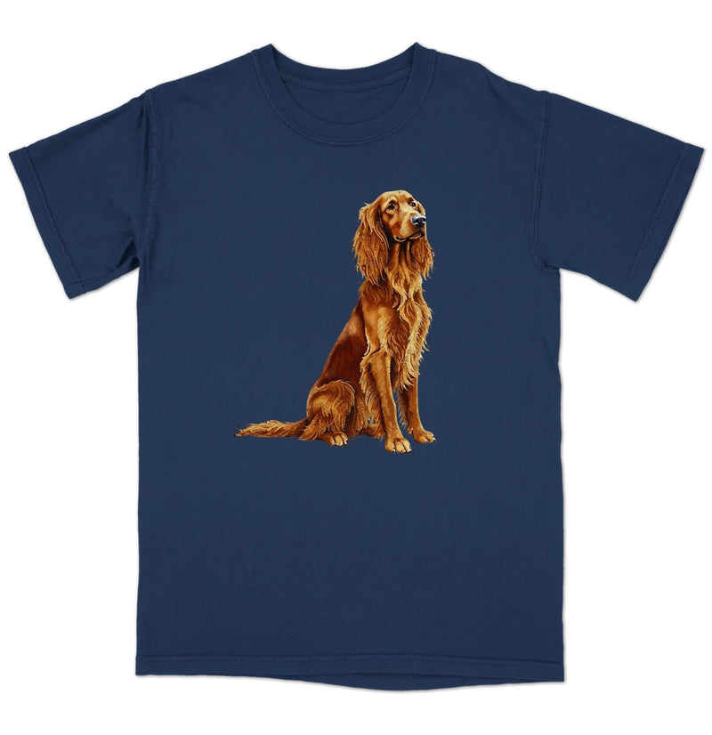 Watercolor Irish Setter Adult Unisex T-Shirt