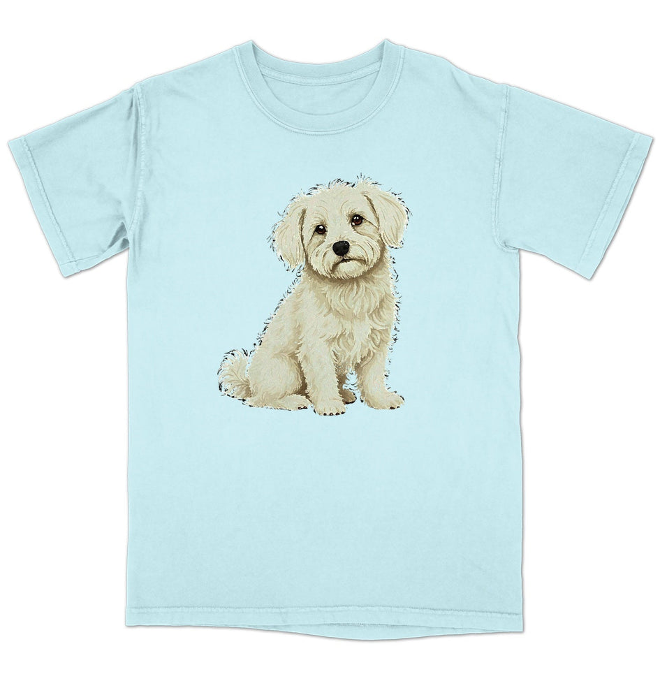 Watercolor Maltese Adult Unisex T-Shirt