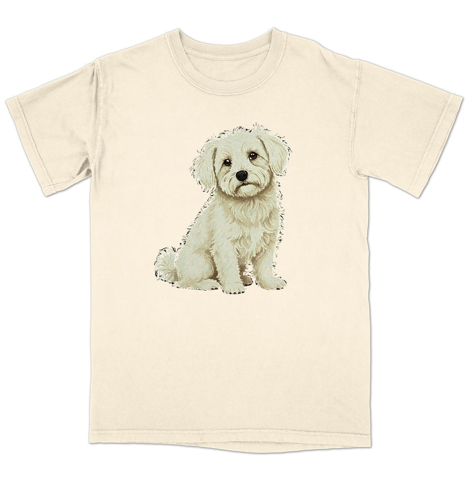 Watercolor Maltese Adult Unisex T-Shirt