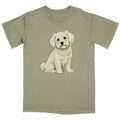 Watercolor Maltese Adult Unisex T-Shirt