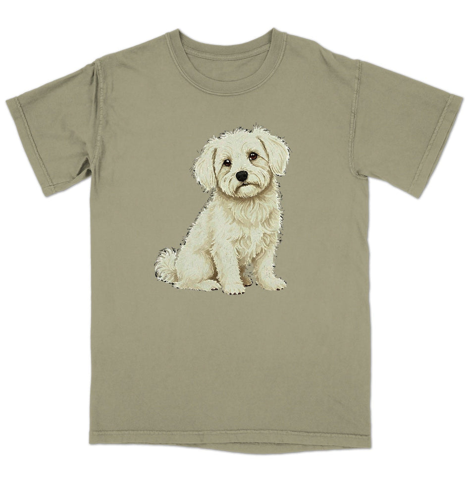 Watercolor Maltese Adult Unisex T-Shirt