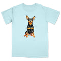 Watercolor Miniature Pinscher Adult Unisex T-Shirt