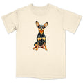 Watercolor Miniature Pinscher Adult Unisex T-Shirt