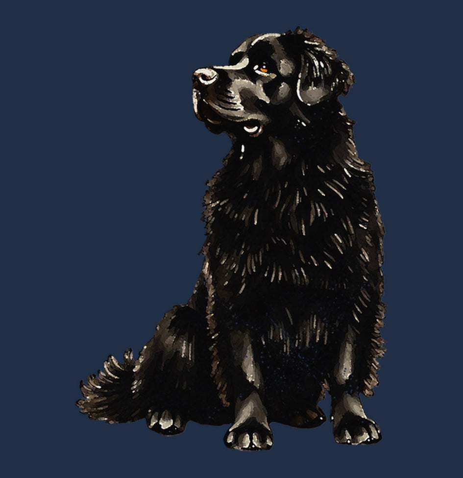 Watercolor Newfoundland Adult Unisex T-Shirt