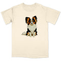 Watercolor Papillon Adult Unisex T-Shirt