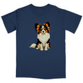 Watercolor Papillon Adult Unisex T-Shirt