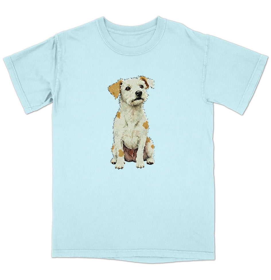 Watercolor Parson Russell Terrier Adult Unisex T-Shirt