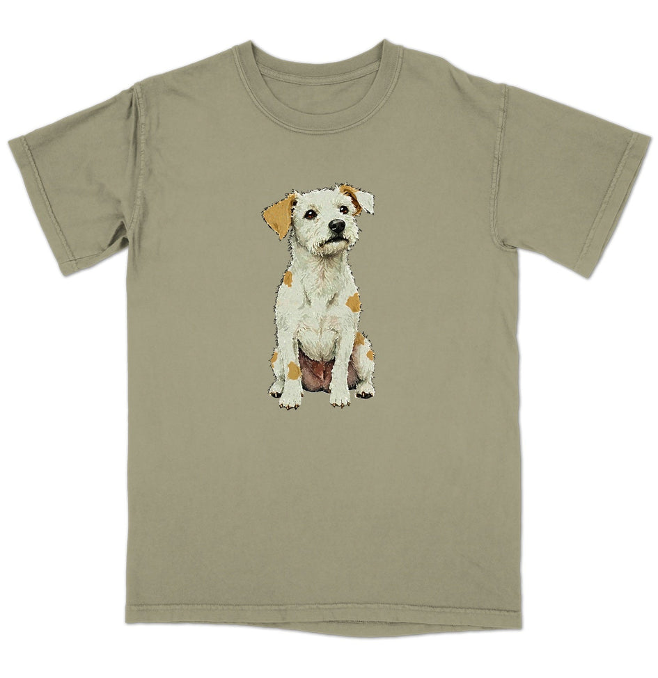 Watercolor Parson Russell Terrier Adult Unisex T-Shirt