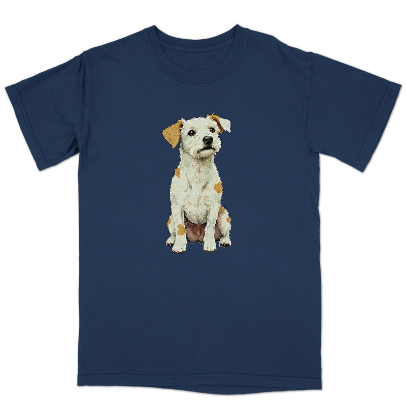 Watercolor Parson Russell Terrier Adult Unisex T-Shirt