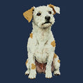 Watercolor Parson Russell Terrier Adult Unisex T-Shirt