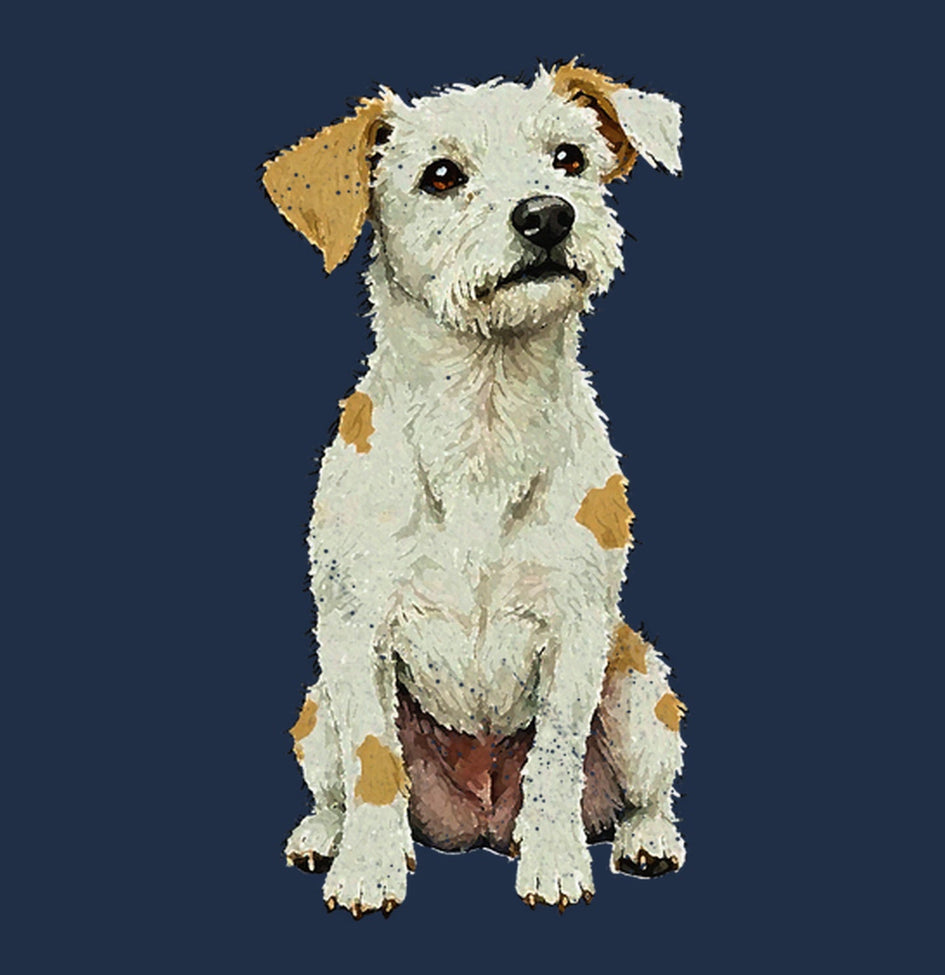 Watercolor Parson Russell Terrier Adult Unisex T-Shirt