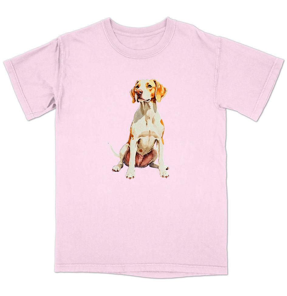 Watercolor Pointer Adult Unisex T-Shirt