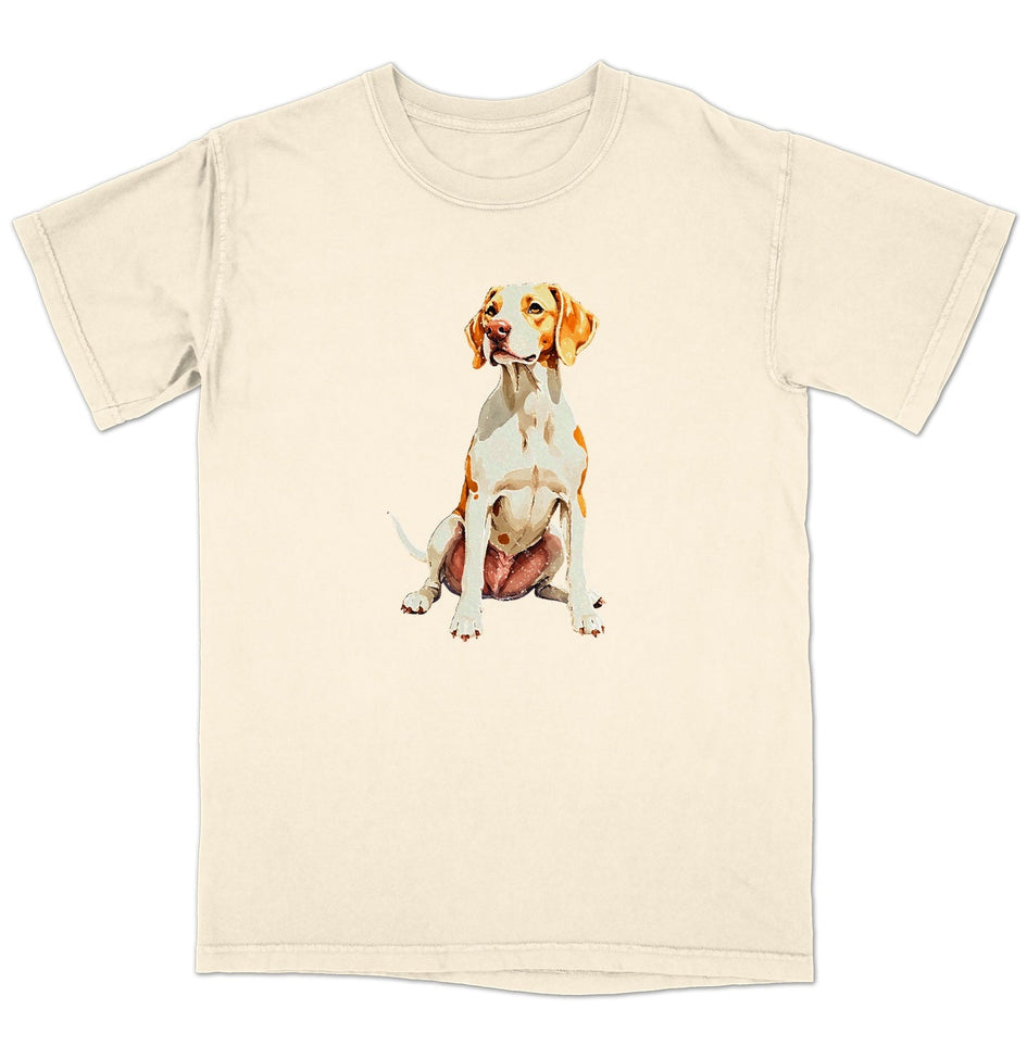 Watercolor Pointer Adult Unisex T-Shirt