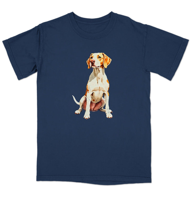 Watercolor Pointer Adult Unisex T-Shirt