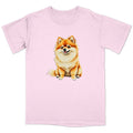 Watercolor Pomeranian Adult Unisex T-Shirt