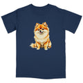 Watercolor Pomeranian Adult Unisex T-Shirt
