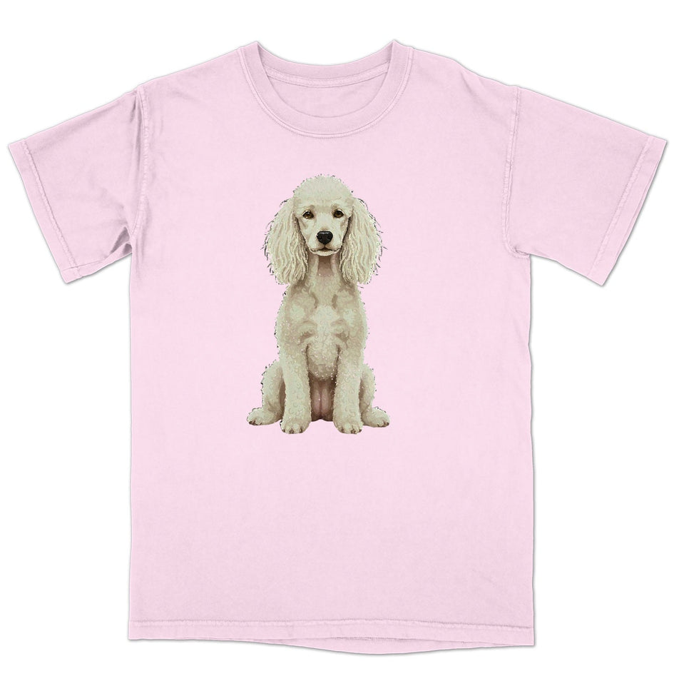 Watercolor Standard Poodle Adult Unisex T-Shirt