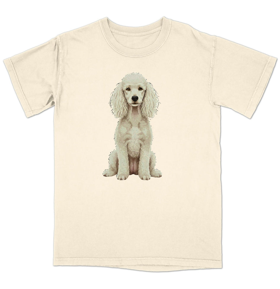 Watercolor Standard Poodle Adult Unisex T-Shirt